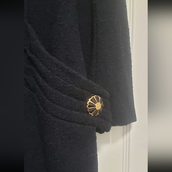 **NORMAN AMBROSE COAT | MIDNIGHT NWT'S - Picture 5 of 13